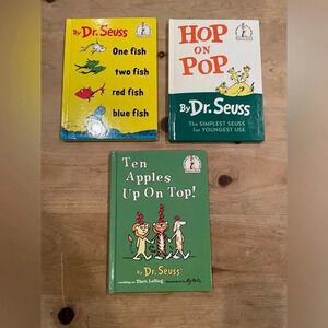 NWT Set of 3 Dr. Seuss Children’s Book Beginner I can Read Books